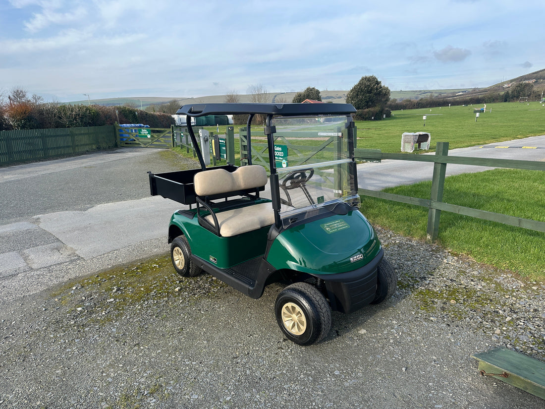 Efficient & Eco-Friendly: Our EZGO RXV ELiTE Joins Lobb Fields Caravan & Camping Park