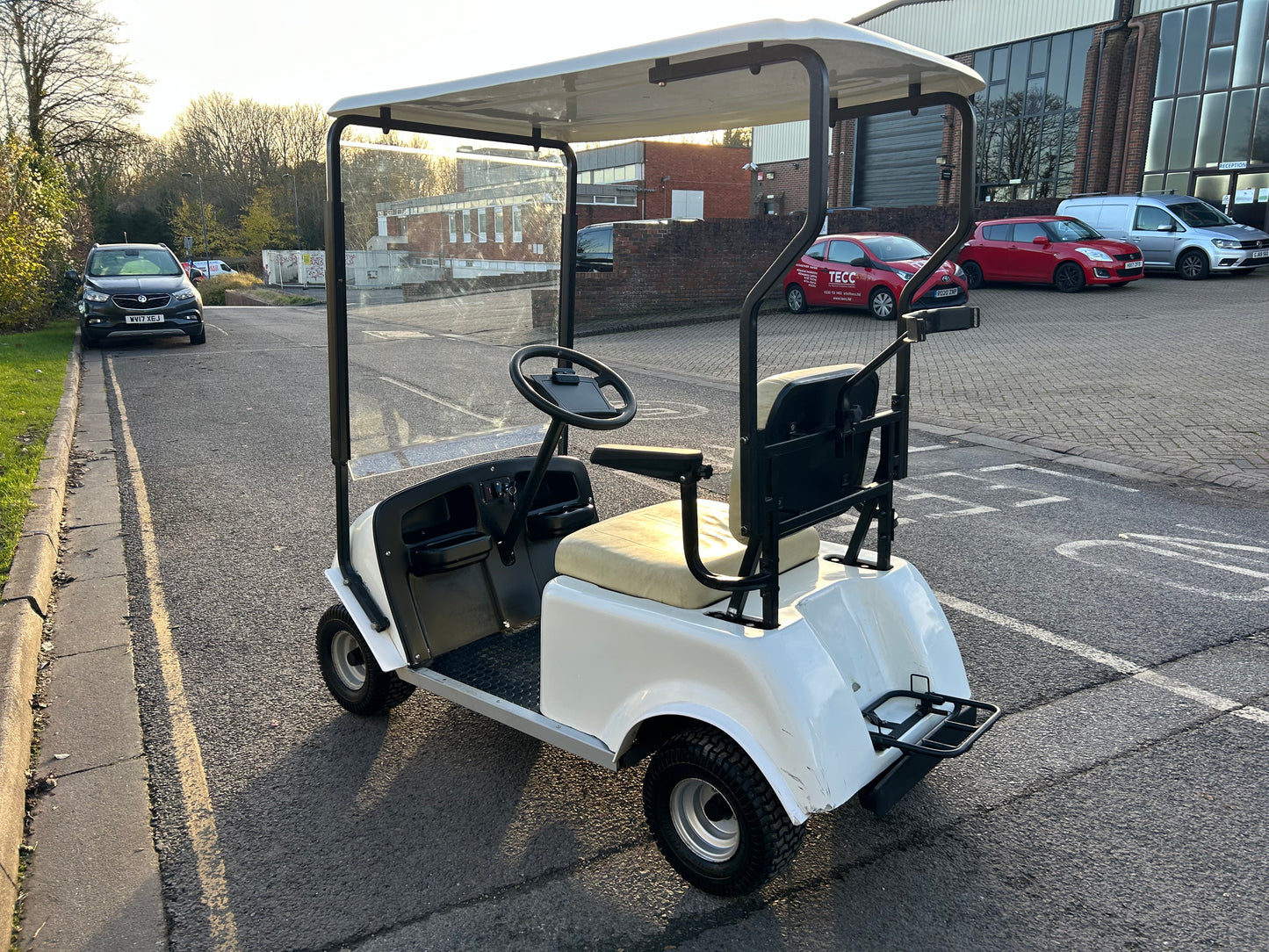 Powerhouse Single-Seater Golf Buggy (Trailer Included)