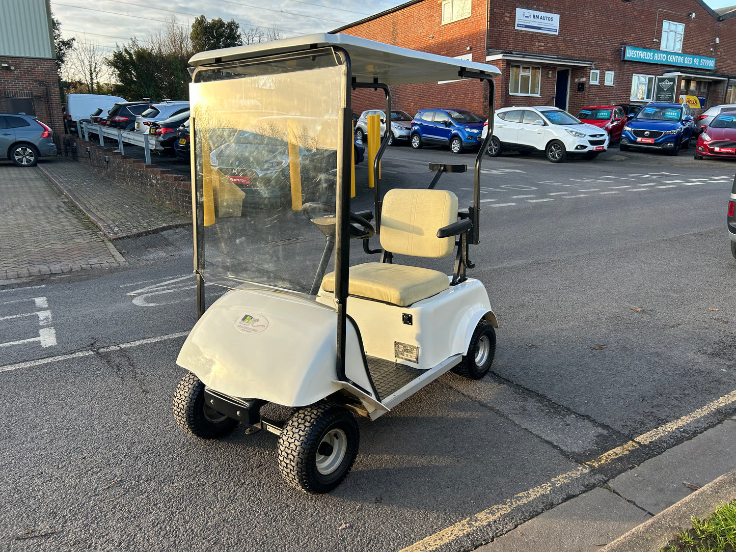 Powerhouse Single-Seater Golf Buggy (Trailer Included)